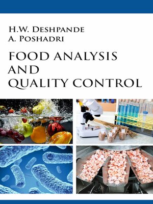 cover image of Food Analysis and Quality Control